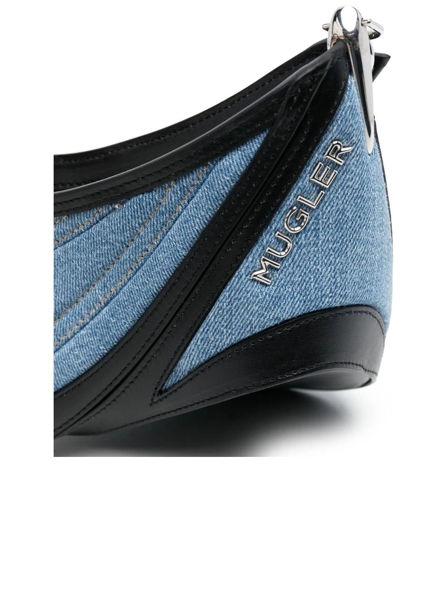 Spiral CurveDenim Bag - Image 5