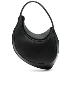 Mugler Smooth Grain Curveedge Shoulder Bag