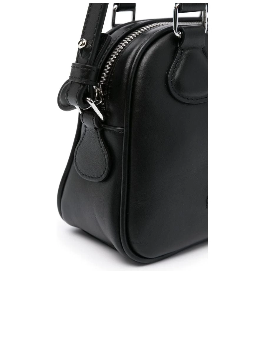 Smooth Grain Logo Patch Handbag - Image 2