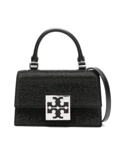 Tory Burch Embellished Double T Handbag