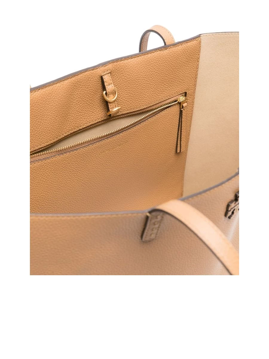 Tory Burch Grained Texture Shopper Bag - Image 5