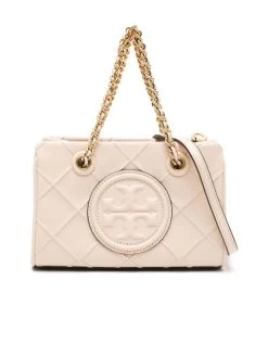 Tory Burch Fleming Quilted Tote Bag