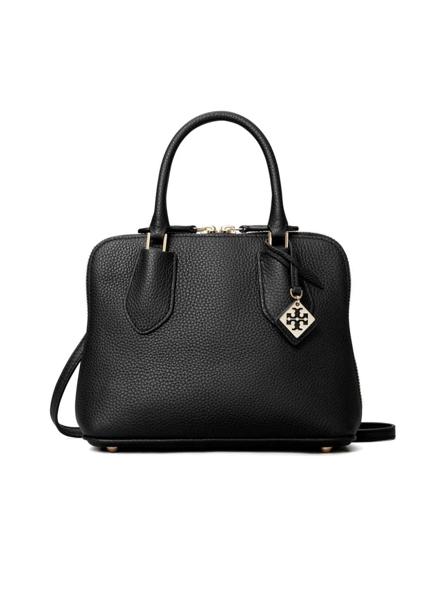 Tory Burch Leather Grained Texture Handbag
