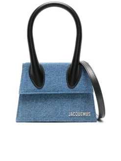 Jacquemus Le Chiquito Moyen In Denim