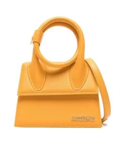 Jacquemus Le Chiquito Noeud In Orange