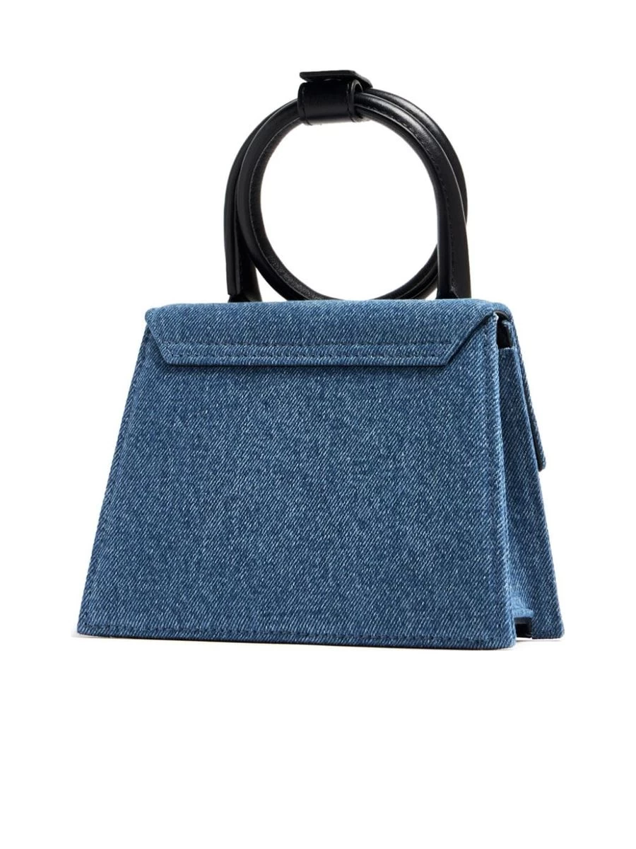 Jacquemus Le Chiquito Noeud In Denim - Image 4