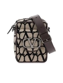 Valentino Garavani Mini Lòco Toile Iconographe Crossbody