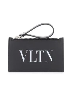 Valentino Garavani Leather Vltn Cardholder