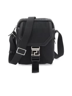 Versace Allover Neo Nylon Crossbody Bag