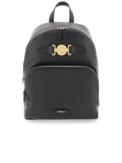 Versace Medusa Biggie Leather Backpack