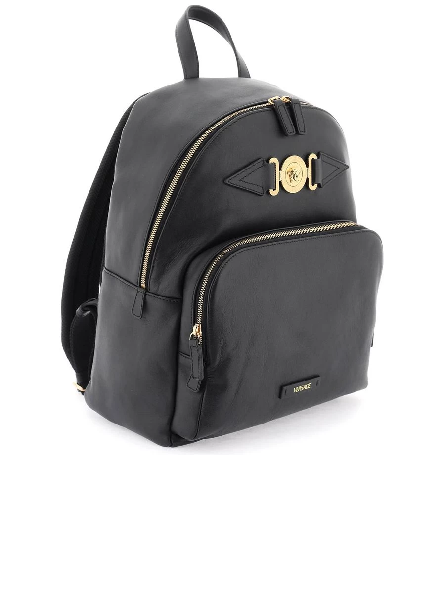 Versace Medusa Biggie Leather Backpack - Image 3