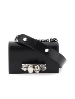 Alexander McQueen Mini Jewelled Satchel Bag