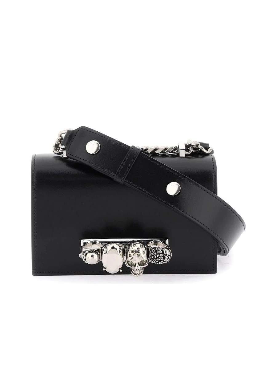 Alexander McQueen Mini Jewelled Satchel Bag
