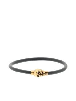 Alexander McQueen Skull Rubber Bracelet