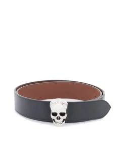 Alexander McQueen Skull D Belt