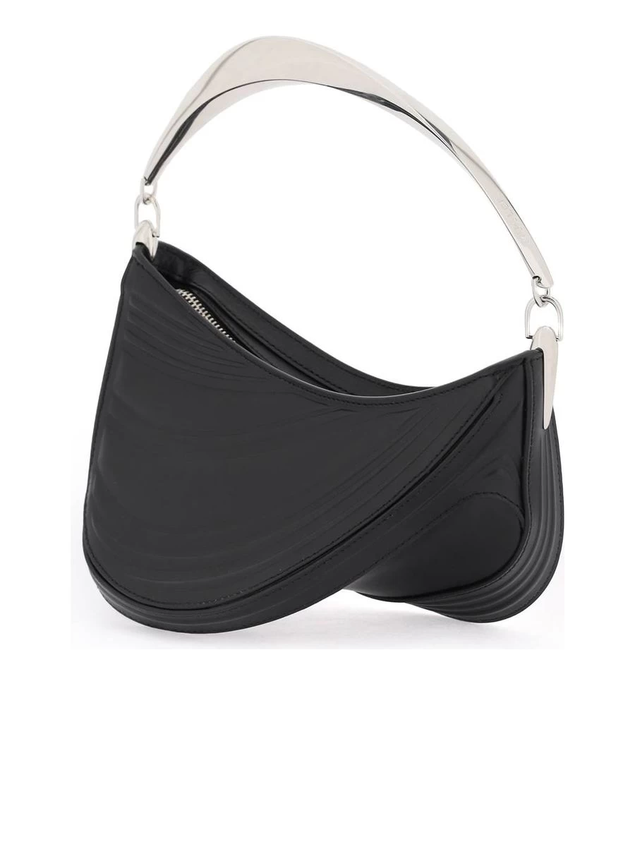 Mugler Spiral CurveLeather Handbag - Image 2