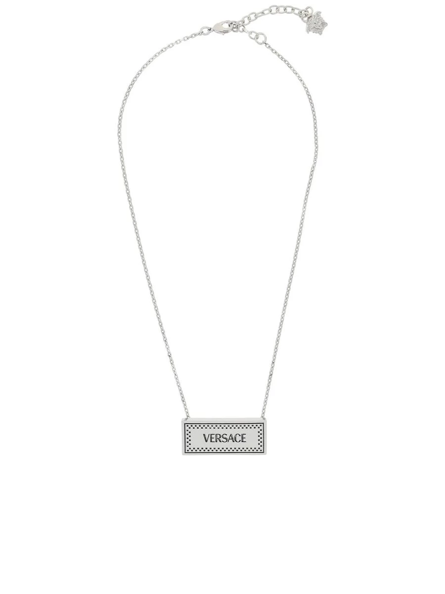 Versace 90's Vintage Logo Necklace
