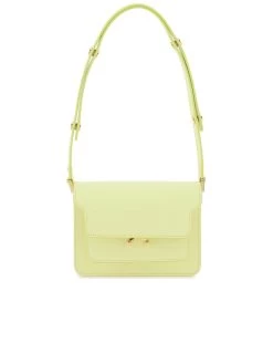 Marni Mini Trunk Saffiano Leather Bag