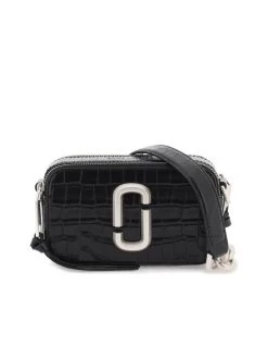 Marc Jacobs The Croc-Embossed Camera Bag