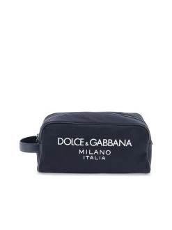 Dolce & Gabbana Rubberized Logo Beauty Case