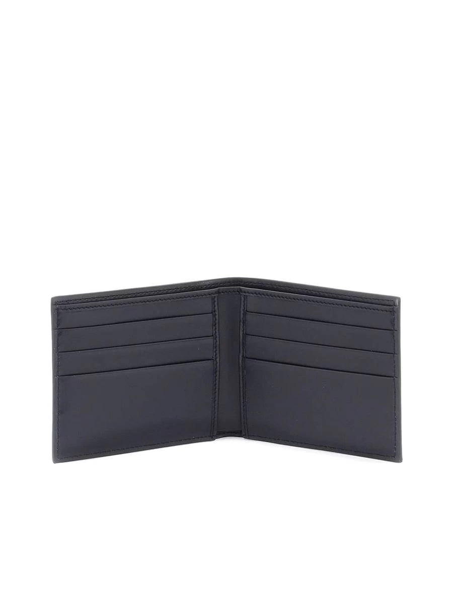 Dolce & Gabbana Leather Wallet With Contrasting Lettering Logo - Image 2
