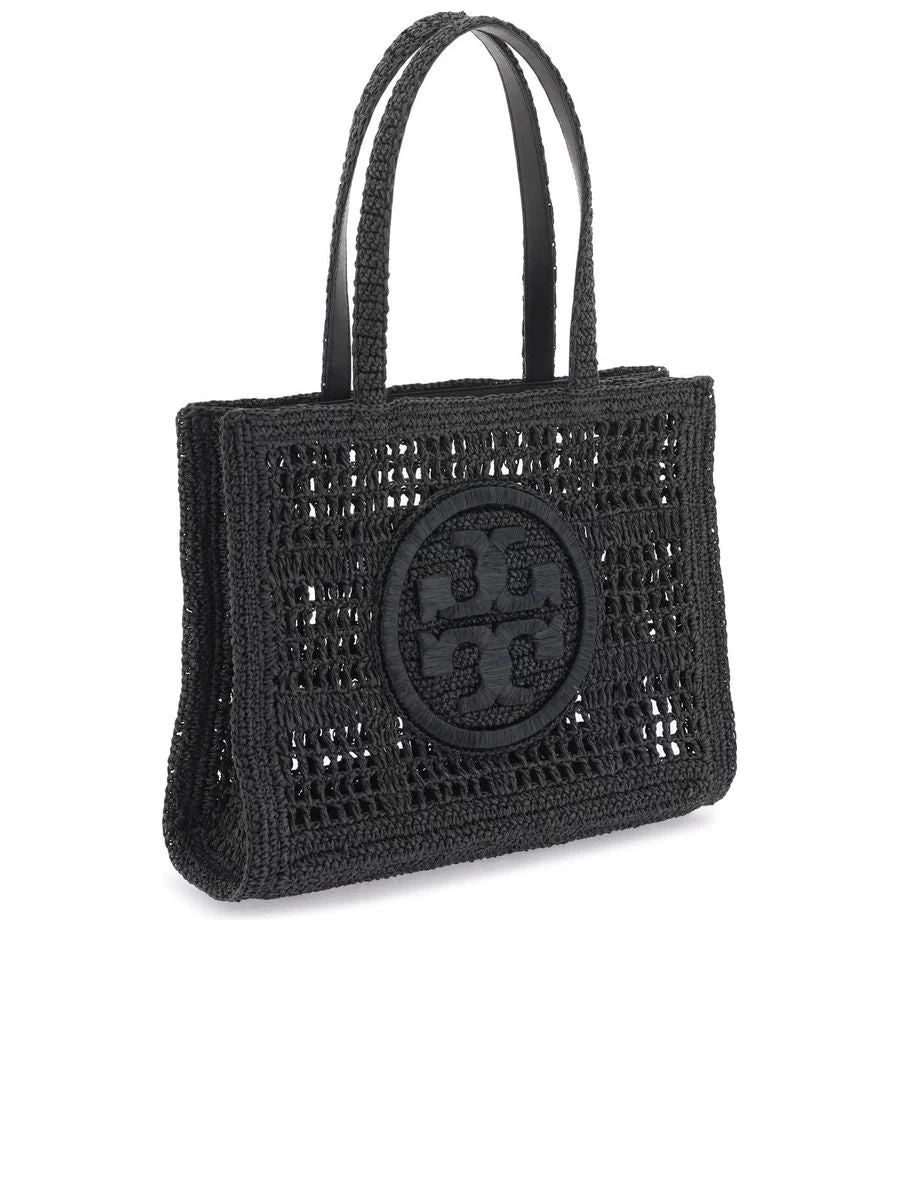 Tory Burch Ella Crochet Raffia Tote Bag - Image 3