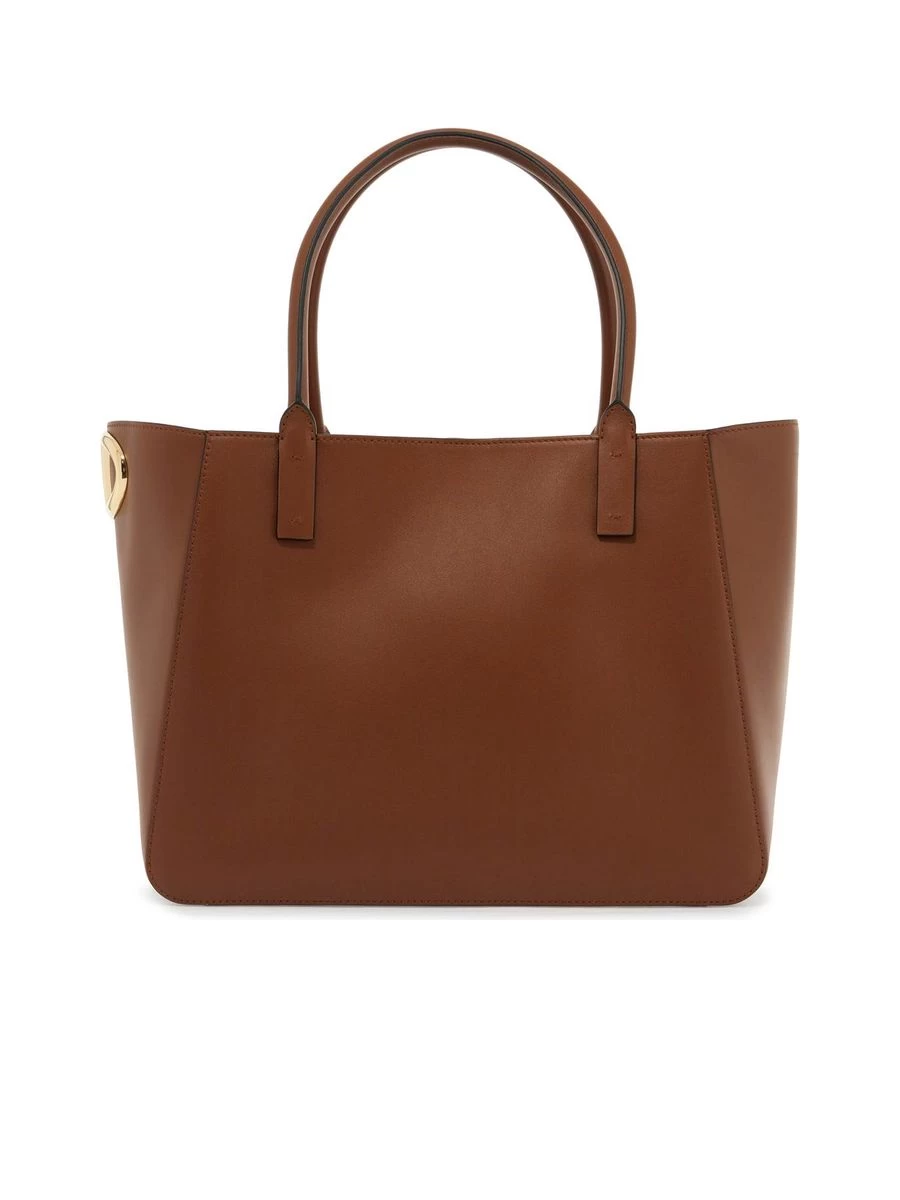 Valentino Garavani Nappa Calfskin Vlogo Side Tote Bag