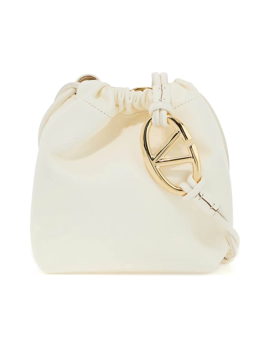 Valentino Garavani Mini Vlogo Bucket Bag With Pouf