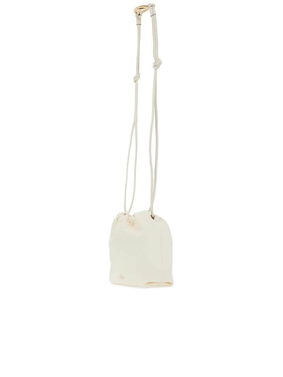 Valentino Garavani Mini Vlogo Bucket Bag With Pouf - Image 2