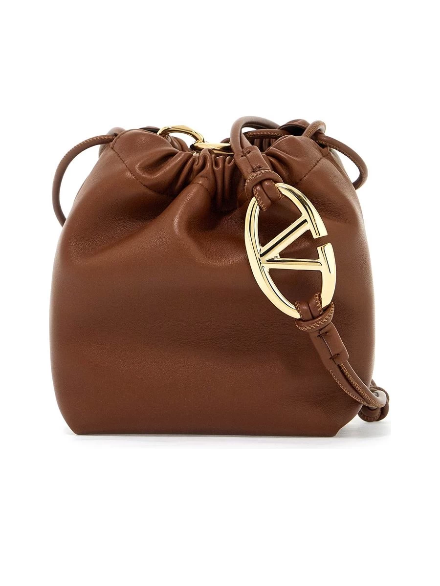 Valentino Garavani Mini Vlogo Bucket Bag Pouf