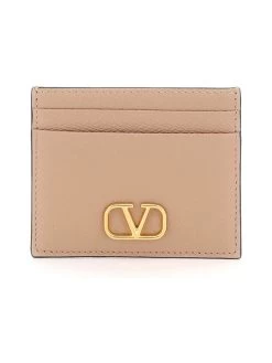 Valentino Garavani Grainy Calfskin Cardholder