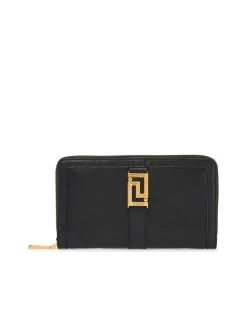 Versace Ziparound Leather Wallet