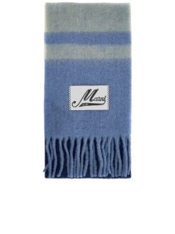 Marni Mohair Striped Scarf