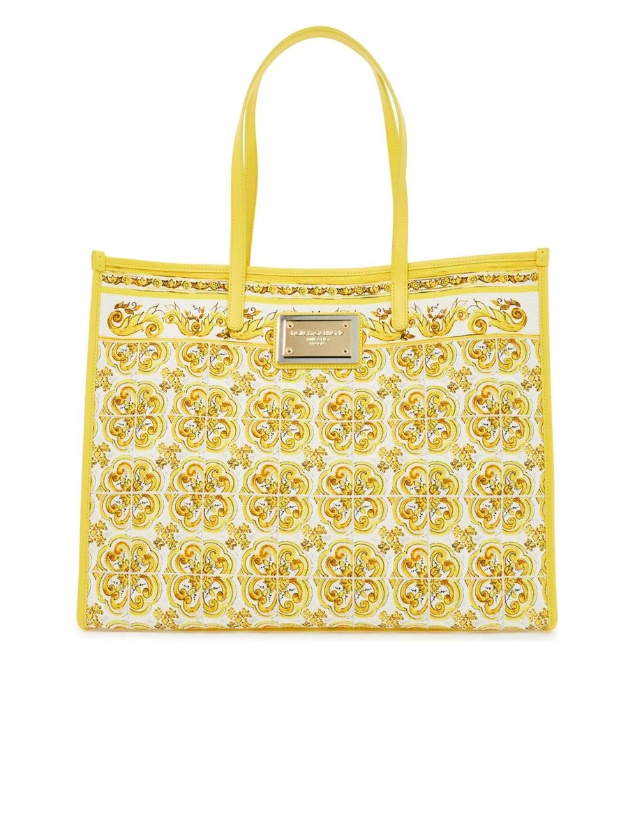 Dolce & Gabbana Maiolica Large Shopping Bag