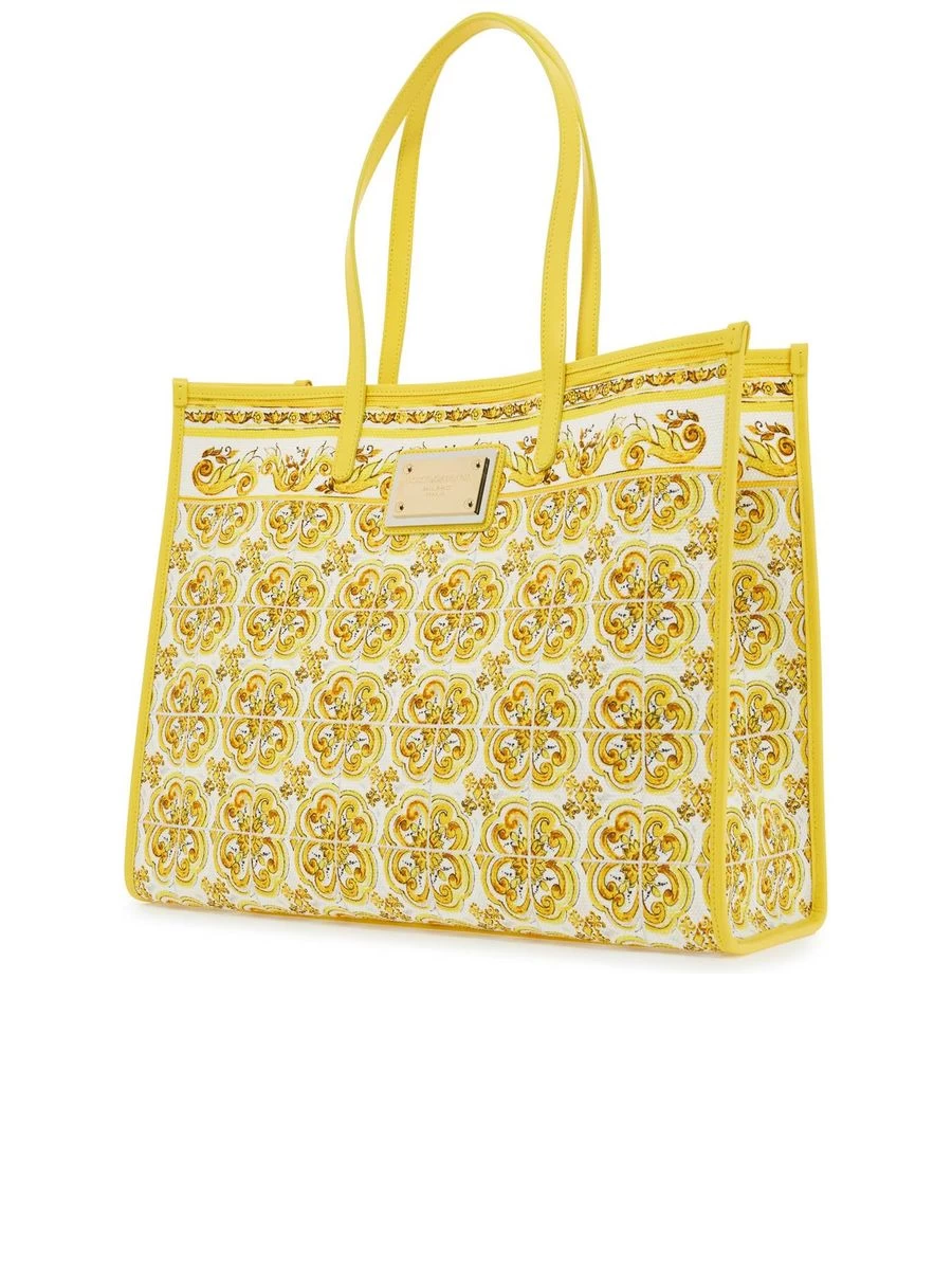 Dolce & Gabbana Maiolica Large Shopping Bag - Image 3
