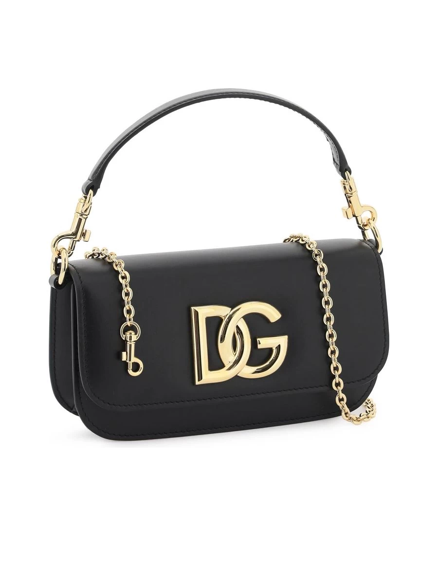 Dolce & Gabbana Smooth LeatherHandbag - Image 3