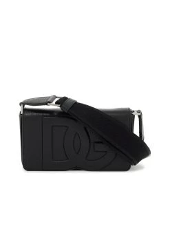 Dolce & Gabbana Mini Leather Crossbody Bag With Shoulder Strap