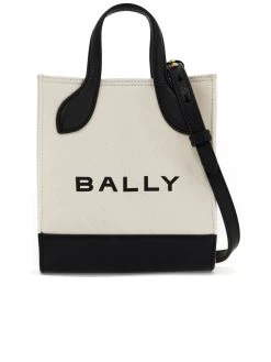 Bally Mini Fabric Bar Bag
