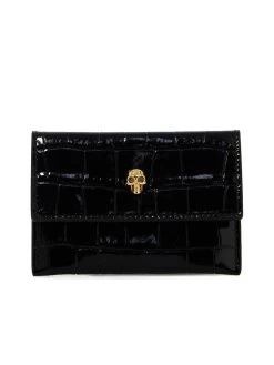 Alexander McQueen Envelope Skull Cardholder