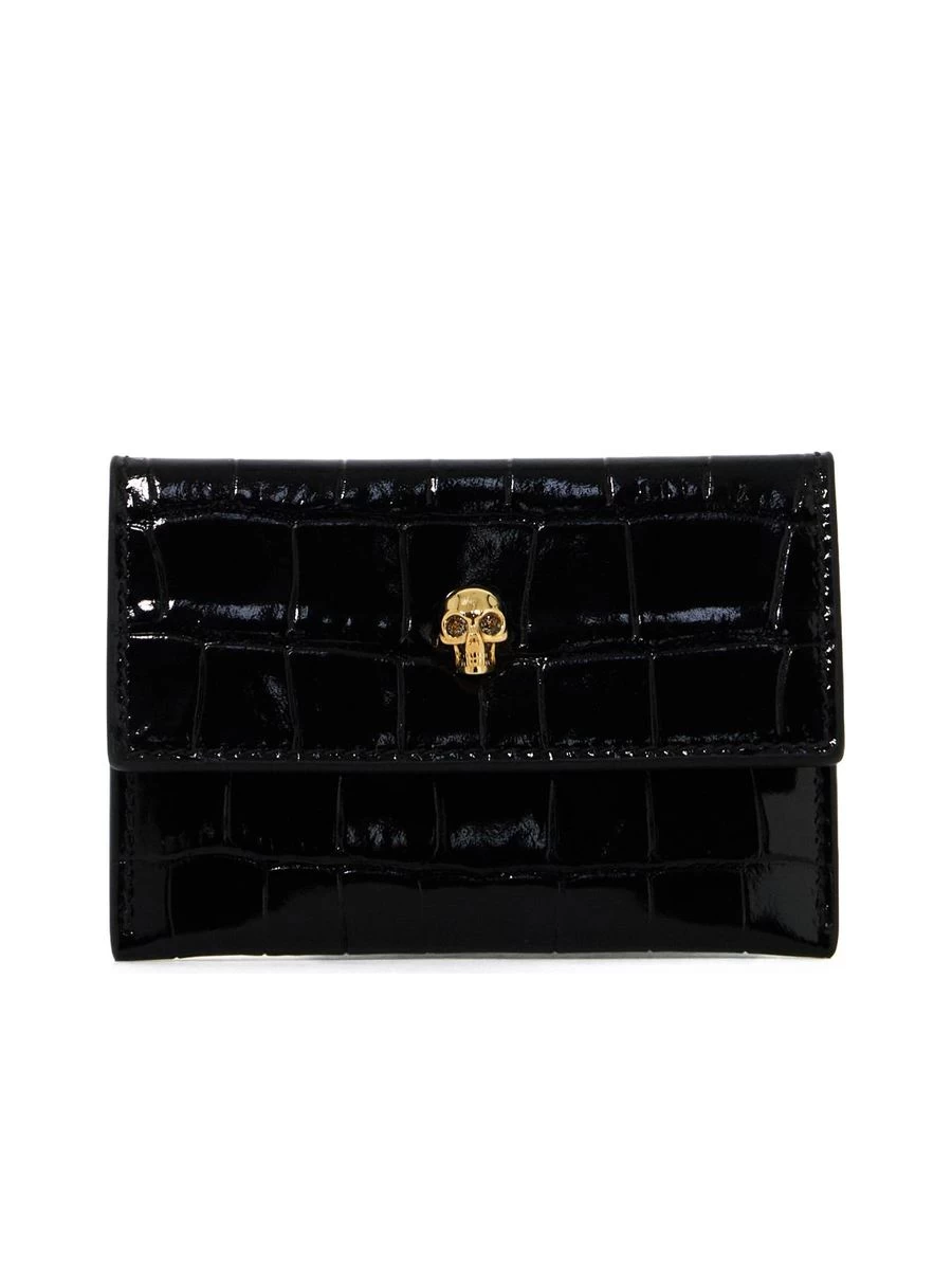 Alexander McQueen Envelope Skull Cardholder
