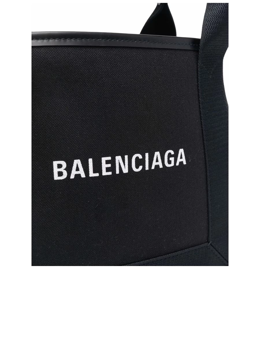 Balenciaga Navy XS Cabas In Black - Image 3