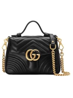 Gucci GG Marmont Mini Top Handle Bag