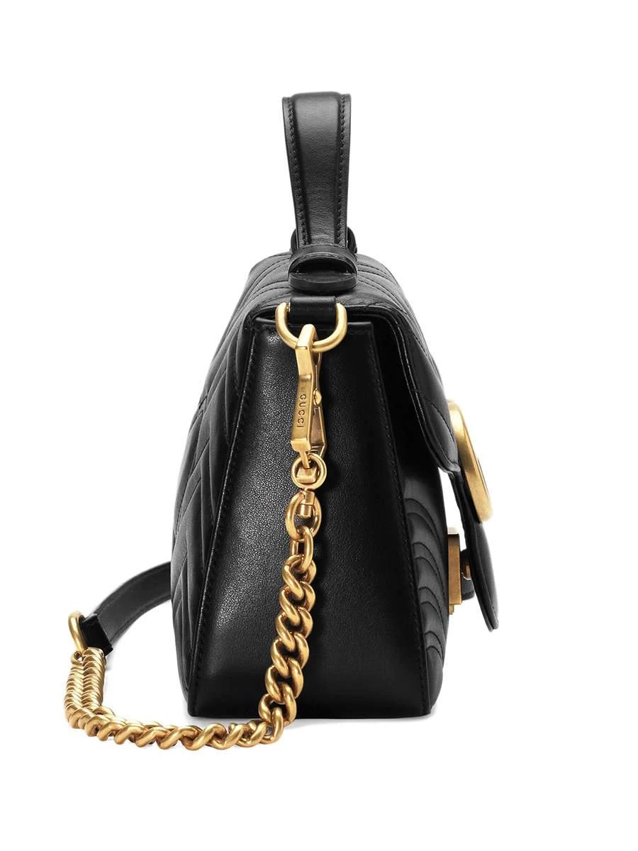 Gucci GG Marmont Mini Top Handle Bag - Image 3