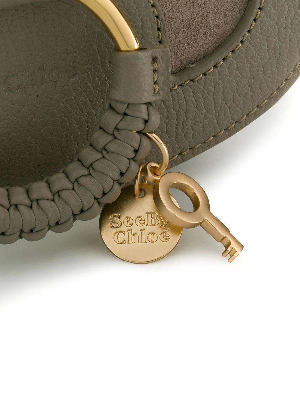 See By ChloƩ Mini Hana Shoulder Bag In Motty Grey - Image 2