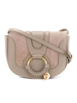 See By ChloƩ Mini Hana Shoulder Bag In Motty Grey