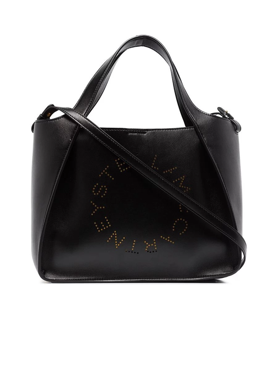 STELLA MCCARTNEY Shopper Bag With Pierced Logo Detail