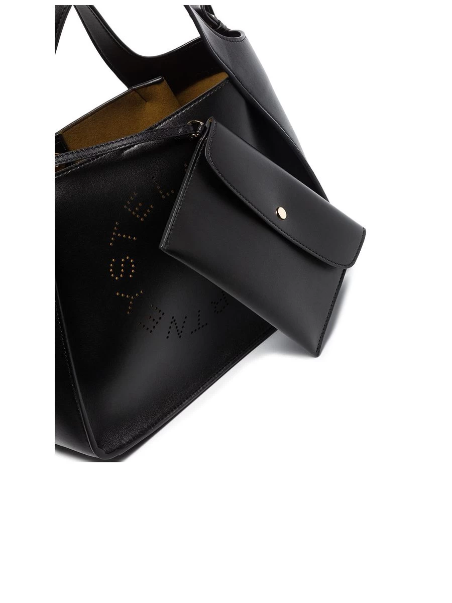 STELLA MCCARTNEY Shopper Bag With Pierced Logo Detail - Image 3