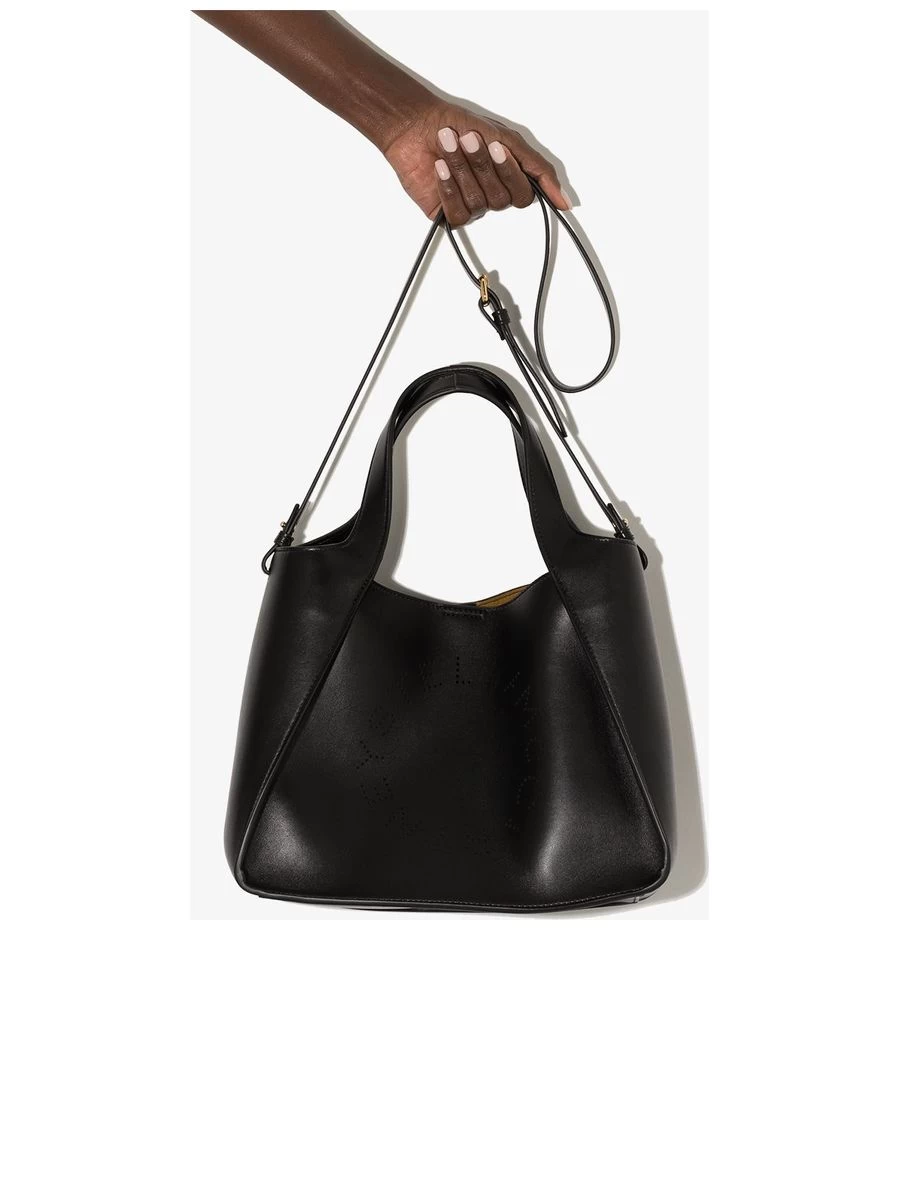 STELLA MCCARTNEY Shopper Bag With Pierced Logo Detail - Image 4