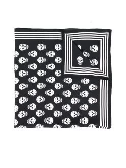 Alexander McQueen Mini Skull Print Scarf