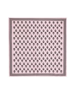 Alexander McQueen Silk Square Skull Scarf
